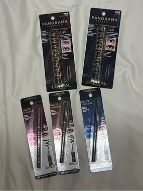 L'Oreal Panorama Chromatic Mascaras & Eyeliners LOT
